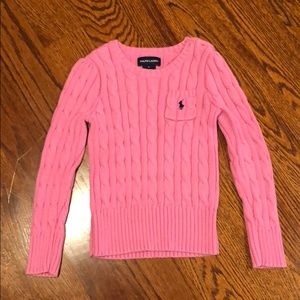 Girls Ralph Lauren cotton sweater